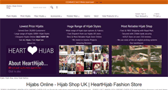 Desktop Screenshot of hearthijab.com