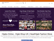 Tablet Screenshot of hearthijab.com
